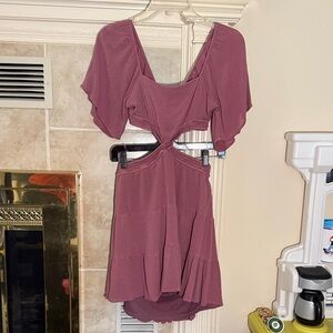 Listicle Mauve Mini Dress